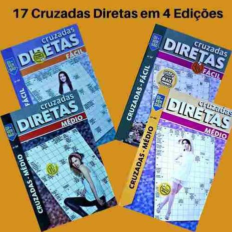 17 Palavras Cruzadas Diretas Coquetel Em 4 Edições Menor preço em 17 Palavras Cruzadas Diretas Coquetel Em 4 Edições