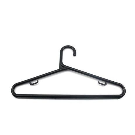 180 Cabides Adulto Preto Lavanderia Casa Closet - Barato!!!! - Industria nacional Menor preço em 180 Cabides Adulto Preto Lavanderia Casa Closet - Barato!!!! - Industria nacional