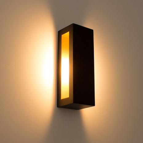 1x Arandela Led Efeito Decorativa Parede Teto 5w 15cm Preta 220V St154 - Starlumen Menor preço em 1x Arandela Led Efeito Decorativa Parede Teto 5w 15cm Preta 220V St154 - Starlumen