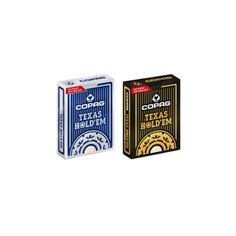 photo Baralho De Poker Texas Hold'em Dourado copag