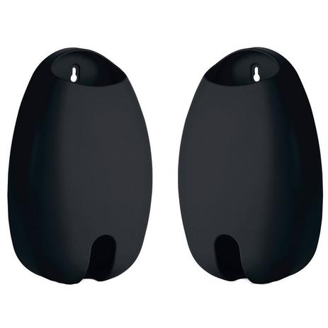 2 Dispensers Porta Sacolas Plásticas Saco Plástico Preto - Martiplast Menor preço em 2 Dispensers Porta Sacolas Plásticas Saco Plástico Preto - Martiplast