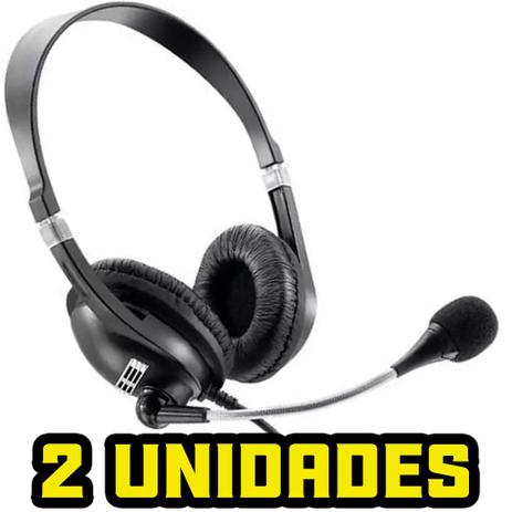 Fone ouvido Game microfone retrátil duplo P2 para vídeo chamada notebook pc  computador e adaptador em Promoção | Ofertas na Americanas