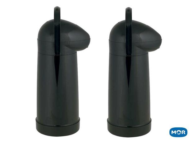 2 Garrafa Térmica Nobile 1,9l Café Chá Chimarrão Preta Mor Menor preço em 2 Garrafa Térmica Nobile 1,9l Café Chá Chimarrão Preta Mor