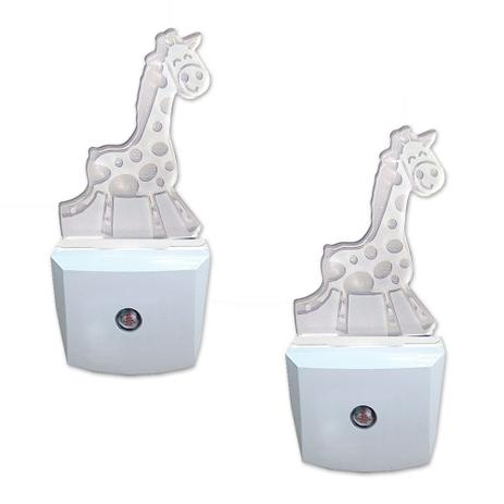 2 Luzes Noturnas Infantis Tipo Girafa - DNI 6155 - Key West Menor preço em 2 Luzes Noturnas Infantis Tipo Girafa - DNI 6155 - Key West