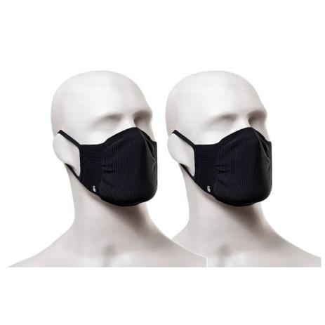 2 Máscaras Protetoras Lupo Pretas (36004-904) Dupla Camada é boa?