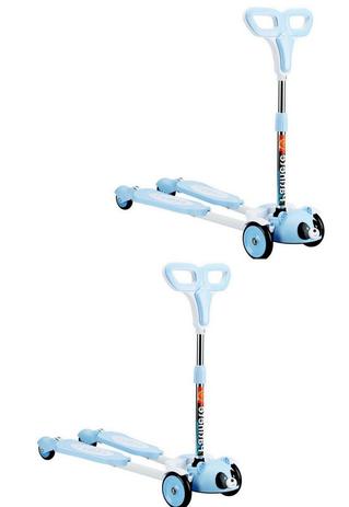 2 Patinete Infantil Panda 4 Rodas - AZUL - DM Toys Menor preço em 2 Patinete Infantil Panda 4 Rodas - AZUL - DM Toys