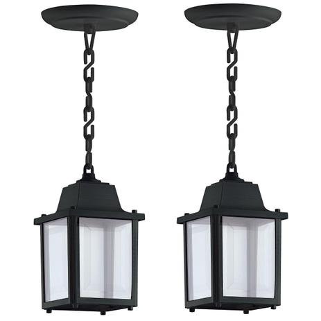 2 Un Luminaria Pendente Externo Colonial Preto Alz14 - Acende A Luz Menor preço em 2 Un Luminaria Pendente Externo Colonial Preto Alz14 - Acende A Luz