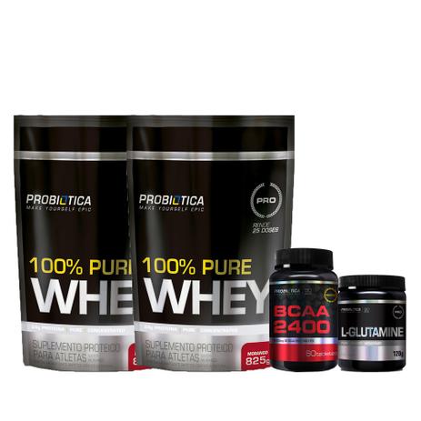 2 Whey Mora 100 825gr L-Glutamine 120Gr 1 BCAA 2400 60 Caps - Integralmedica Menor preço em 2 Whey Mora 100 825gr L-Glutamine 120Gr 1 BCAA 2400 60 Caps - Integralmedica