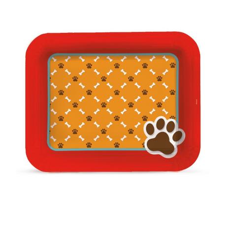 20 Bandejas Laminadas Retangular Cachorrinhos R5 Dec. Festas - Cromus Menor preço em 20 Bandejas Laminadas Retangular Cachorrinhos R5 Dec. Festas - Cromus