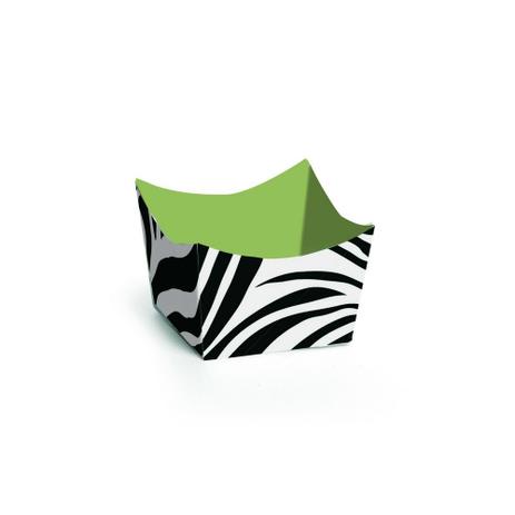 24 Forminhas Doce Cachepot Safari Zebra Dec. Festas - Cromus Menor preço em 24 Forminhas Doce Cachepot Safari Zebra Dec. Festas - Cromus