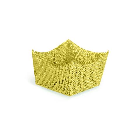 24 Forminhas Doce Cachepot Tela de Juta Ouro Dec. Festas - Cromus Menor preço em 24 Forminhas Doce Cachepot Tela de Juta Ouro Dec. Festas - Cromus