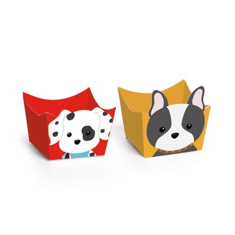 24 Forminhas P/Doce Compose Cachorrinhos Laranja/Vermelho - Cromus Menor preço em 24 Forminhas P/Doce Compose Cachorrinhos Laranja/Vermelho - Cromus