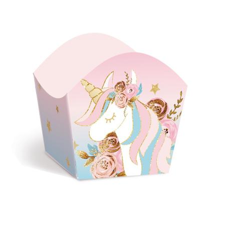 24 Forminhas P/Doce Decorada Unicórnio - Cromus Menor preço em 24 Forminhas P/Doce Decorada Unicórnio - Cromus