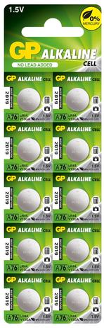 250 baterias GP Batteries Alcalinas Tipo Botão 1.5V LR44-C10 Menor preço em 250 baterias GP Batteries Alcalinas Tipo Botão 1.5V LR44-C10