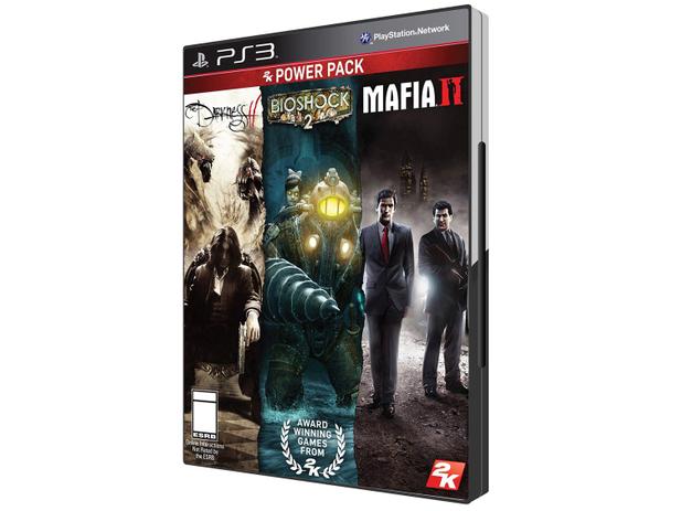 2K Power Pack Darkness II + Bioshock 2 + Mafia II - para PS3 2K Games
