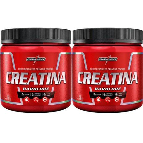 2x Creatina Hardcore Integral Medica 150g - Integralmédica Menor preço em 2x Creatina Hardcore Integral Medica 150g - Integralmédica