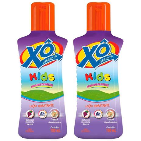2x xô inseto repelente de insetos repele o mosquito da dengue pernilongos borrachudos 100ml kids - Cimed é boa?