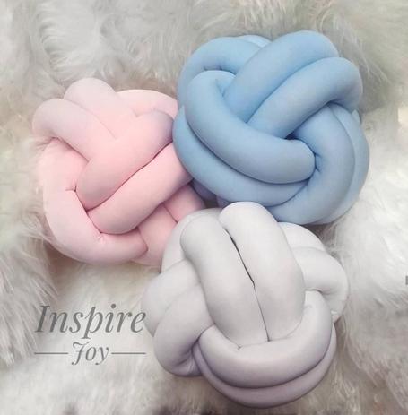 3 Almofadas No Cores Rosa Bebe Azul Bebe E Branco Neve Inspire Joy Home Almofadas E Capas De Almofada Magazine Luiza
