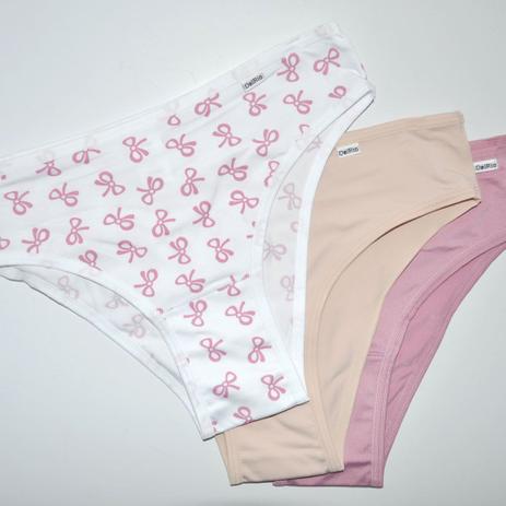 3 Calcinhas Biquíni Delrio Pernambucanas - Biquíni - Magazine Luiza