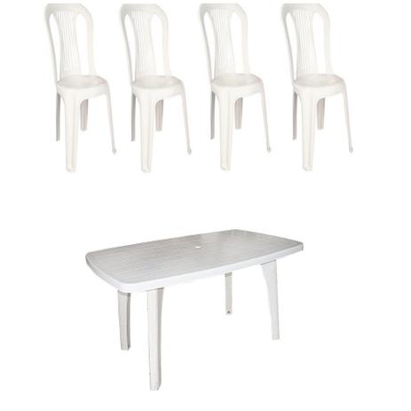 3 Conjuntos de Mesa Retangular com 6 Cadeiras Bistrô Antares Menor preço em 3 Conjuntos de Mesa Retangular com 6 Cadeiras Bistrô Antares