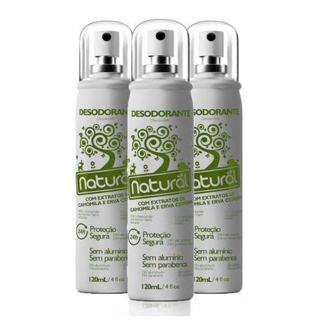 3 Desodorante Natural Extratos Camomila Erva Cidreira 120ml - Suavetex Menor preço em 3 Desodorante Natural Extratos Camomila Erva Cidreira 120ml - Suavetex