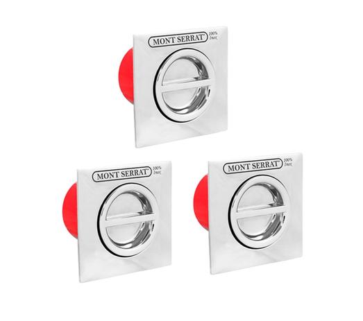 3 Dispositivos de Aspiração Inox Quadrado Encaixe 60mm Mont Serrat Para Piscina Menor preço em 3 Dispositivos de Aspiração Inox Quadrado Encaixe 60mm Mont Serrat Para Piscina