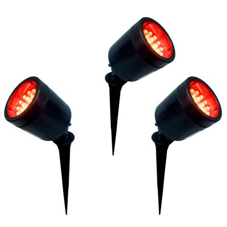 3 Espetos de Jardim com 19 LEDs Âmbar - DNI 6109 - Key west Menor preço em 3 Espetos de Jardim com 19 LEDs Âmbar - DNI 6109 - Key west