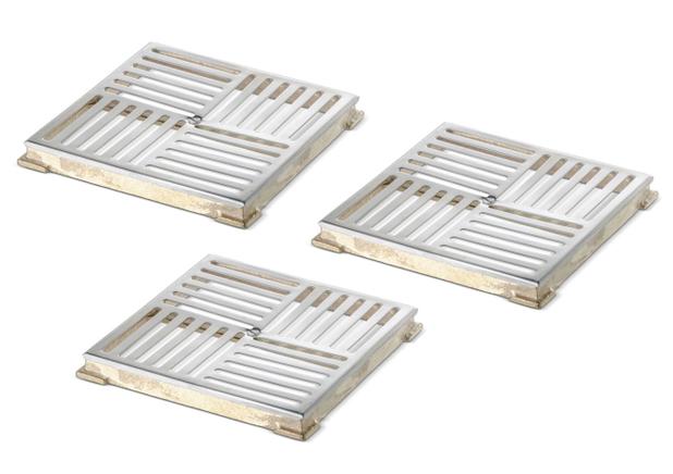 3 Grades de Fundo 15x15 em Latão Nautilus Para Piscina Menor preço em 3 Grades de Fundo 15x15 em Latão Nautilus Para Piscina