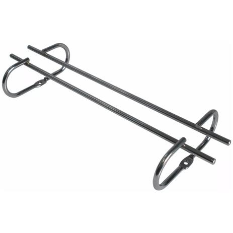 3 Suportes Organizadores De Armário Porta Taças Cromado 42cm - Zanline Menor preço em 3 Suportes Organizadores De Armário Porta Taças Cromado 42cm - Zanline