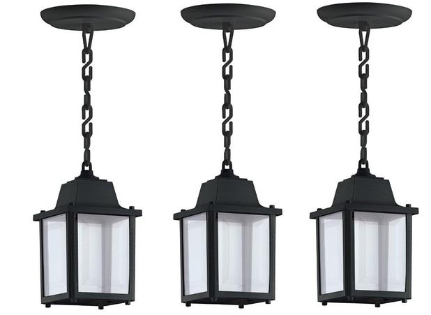 3 Un Luminaria Pendente Externo Colonial Preto Alz14 - Acende A Luz Menor preço em 3 Un Luminaria Pendente Externo Colonial Preto Alz14 - Acende A Luz