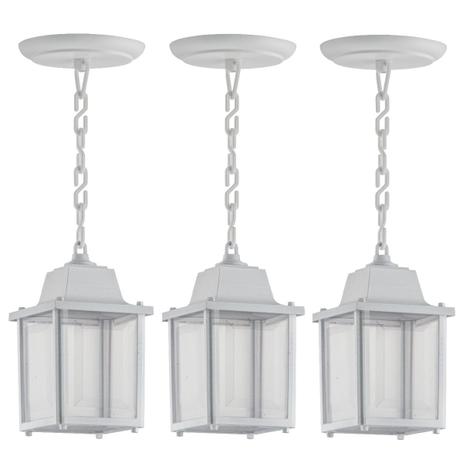 3 Un Pendente Externo Colonial Vintage Pergolado Branco Alz16 - Acende a luz Menor preço em 3 Un Pendente Externo Colonial Vintage Pergolado Branco Alz16 - Acende a luz