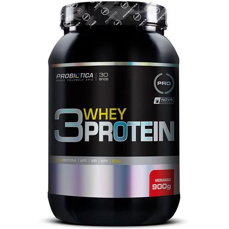 3 Whey Protein - 900 Gramas - Probiotica - Probiótica é ruim? 3 Whey Protein - 900 Gramas - Probiotica - Probiótica é boa?