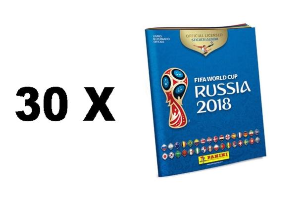 30 Album Russia 2018 Capa Brochura - Combo Menor preço em 30 Album Russia 2018 Capa Brochura - Combo