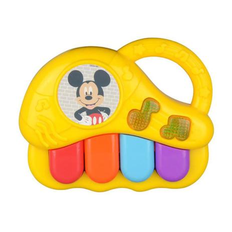 3748 - Bebê Musical II Dican Teclado Mickey Amarelo 6m+ Menor preço em 3748 - Bebê Musical II Dican Teclado Mickey Amarelo 6m+