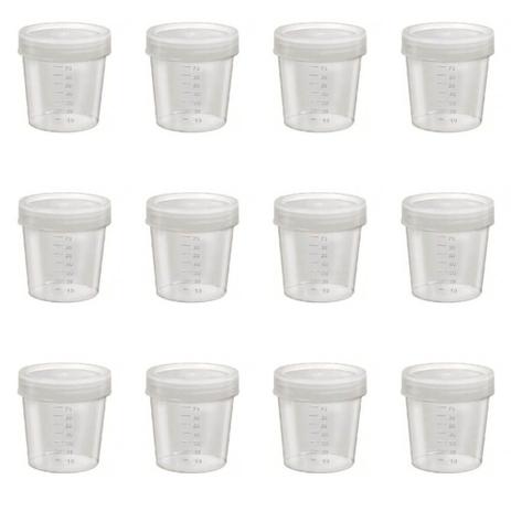 3b Coletor Universal Não Estéril S/ Caixa 80ml (Kit C/12) Menor preço em 3b Coletor Universal Não Estéril S/ Caixa 80ml (Kit C/12)
