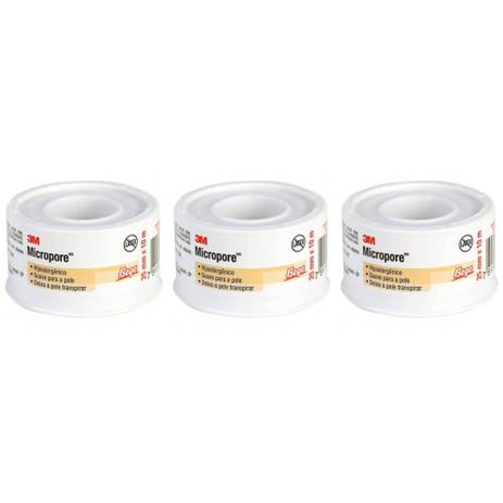 3m Micropore Hospitalar Bege 25mmx10m (Kit C/03) é boa?