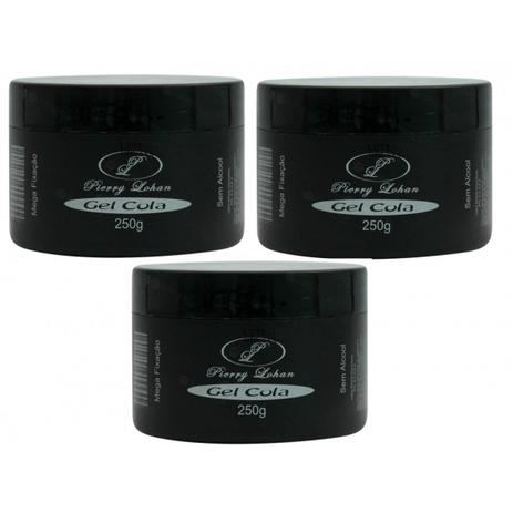 3x PIERRY LOHAN 250G Gel Cola - Gel para Penteados Menor preço em 3x PIERRY LOHAN 250G Gel Cola - Gel para Penteados