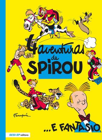 4 aventuras de Spirou e Fantasio Menor preço em 4 aventuras de Spirou e Fantasio