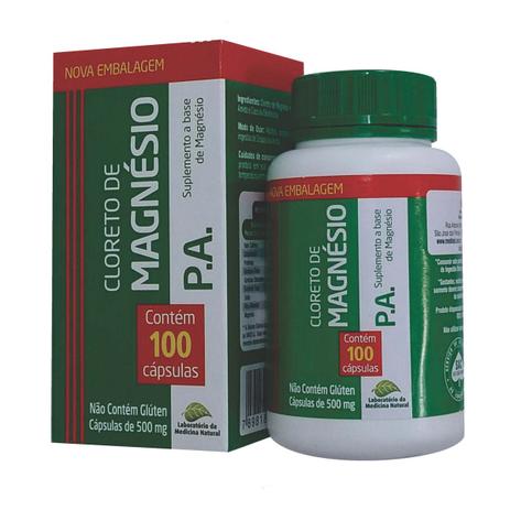 4 Cloreto De Magnésio Pa 1 Pote 100 Capsulas - Medinal é boa?