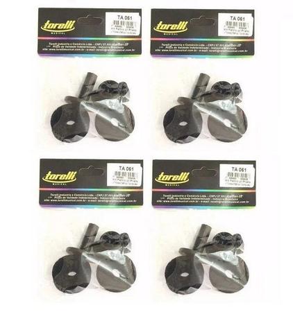 4 Kit Feltros P/ Prato Torelli Feltros Base Borboleta Ta061 Menor preço em 4 Kit Feltros P/ Prato Torelli Feltros Base Borboleta Ta061