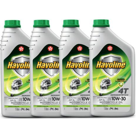 4 Oleos 4t 10w30 Semi Sintetico Api Sl Litro Honda Havoline - Texaco Menor preço em 4 Oleos 4t 10w30 Semi Sintetico Api Sl Litro Honda Havoline - Texaco
