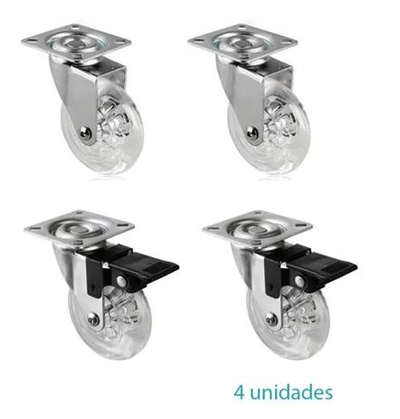 4 Rodízio Giratório Móveis 35mm 2 Com Trava E 2 Sem Trava - metalnox é ruim? 4 Rodízio Giratório Móveis 35mm 2 Com Trava E 2 Sem Trava - metalnox é boa?