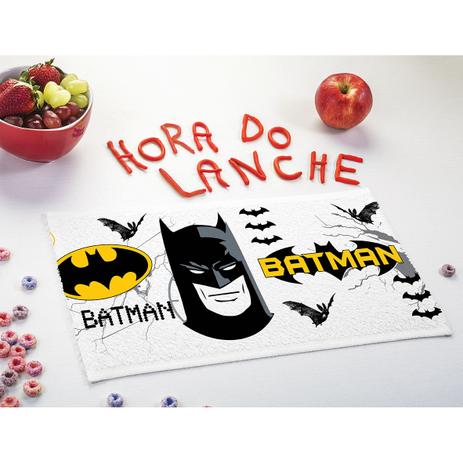 4 Toalhas de Lancheira Infantil Estampada Batman - Lepper Menor preço em 4 Toalhas de Lancheira Infantil Estampada Batman - Lepper