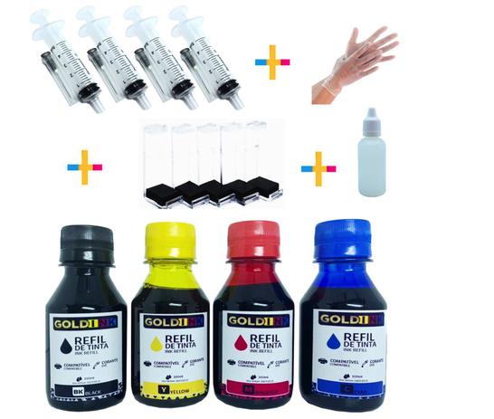 450ml Kit Tinta Compatível P/ Impressora Deskjet Advantage 2676 2675 - Gold  Ink - Impressoras e Multifuncionais - Magazine Luiza