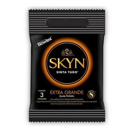 48 Preservativos Blowtex Skyn Extra Grande Menor preço em 48 Preservativos Blowtex Skyn Extra Grande