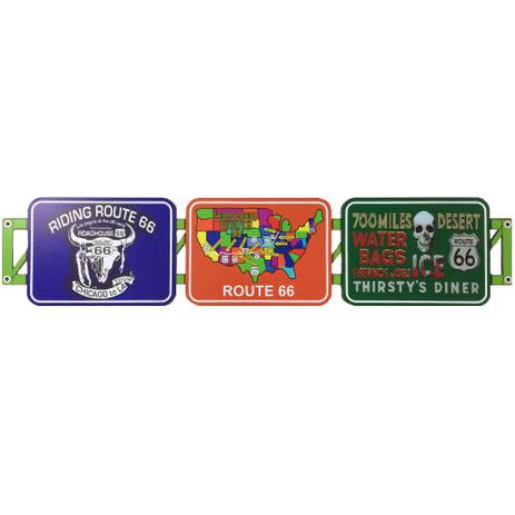 4972 - 4972 - Placa Decorativa Gigante Mdf Route 66 - Verde - Un - Verde - Un - Versare anos dourados Menor preço em 4972 - 4972 - Placa Decorativa Gigante Mdf Route 66 - Verde - Un - Verde - Un - Versare anos dourados