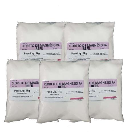 5 Cloreto De Magnésio Pa Refil 1kg Com Laudo E Nota Fiscal - Bella donna é ruim? 5 Cloreto De Magnésio Pa Refil 1kg Com Laudo E Nota Fiscal - Bella donna é boa?