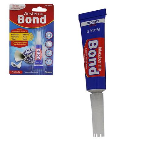 5 Cola Instantânea Western Bond 3g é ruim? 5 Cola Instantânea Western Bond 3g é boa?