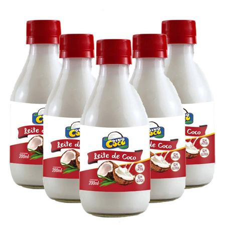 5 Leite de Coco 200 ml Cada Dinococo - Diniococo é ruim? 5 Leite de Coco 200 ml Cada Dinococo - Diniococo é boa?