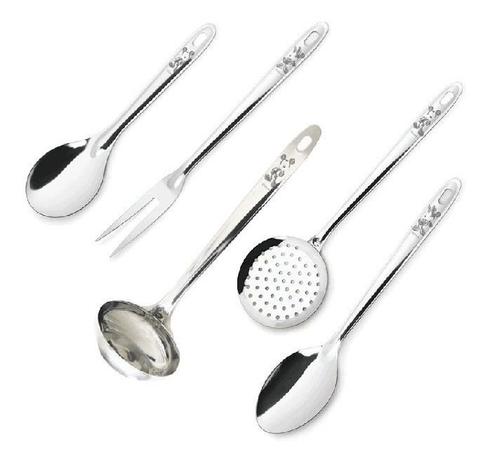 5 Talheres De Cozinha Mickey E Minnie - Disney Menor preço em 5 Talheres De Cozinha Mickey E Minnie - Disney
